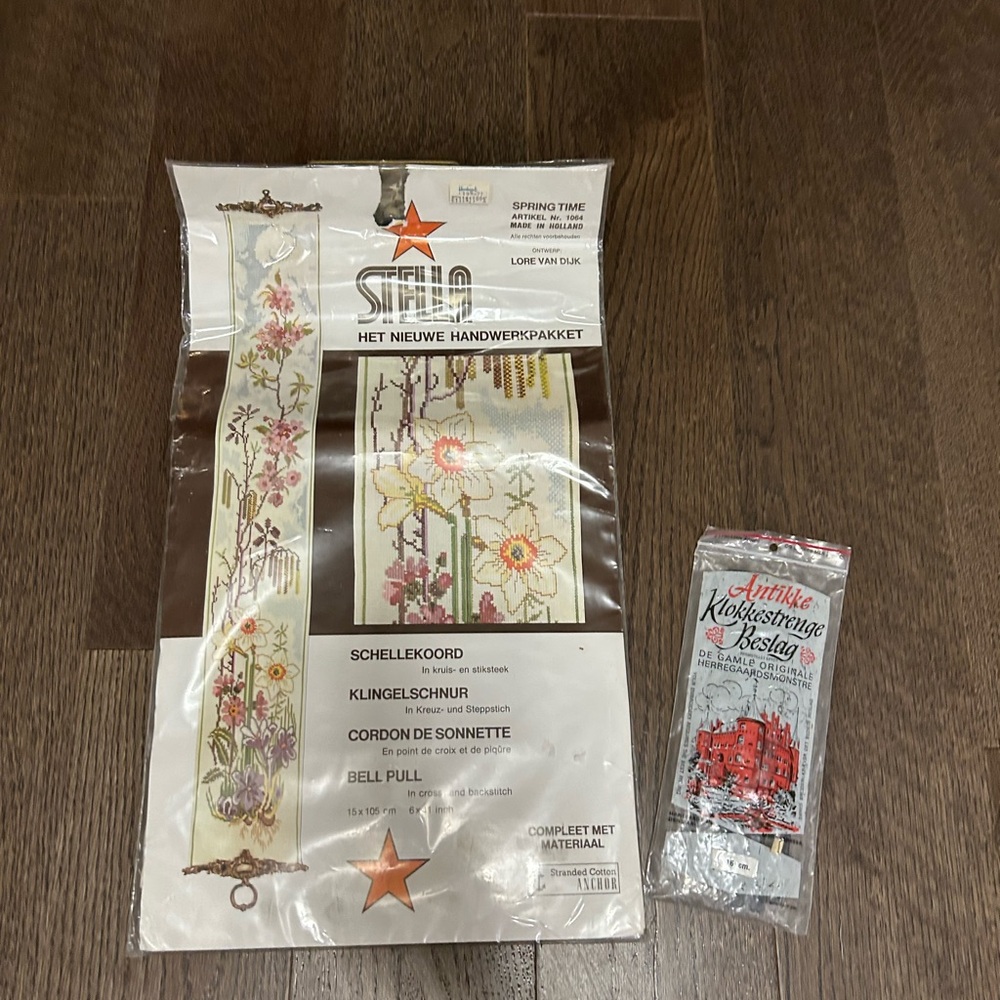 Bell Pull Kit - Floral Design